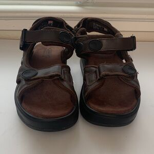 MBT Kisumu 2 Sandals Men's Leather Nubuck Rocker Walking Comfort  Size 6.5